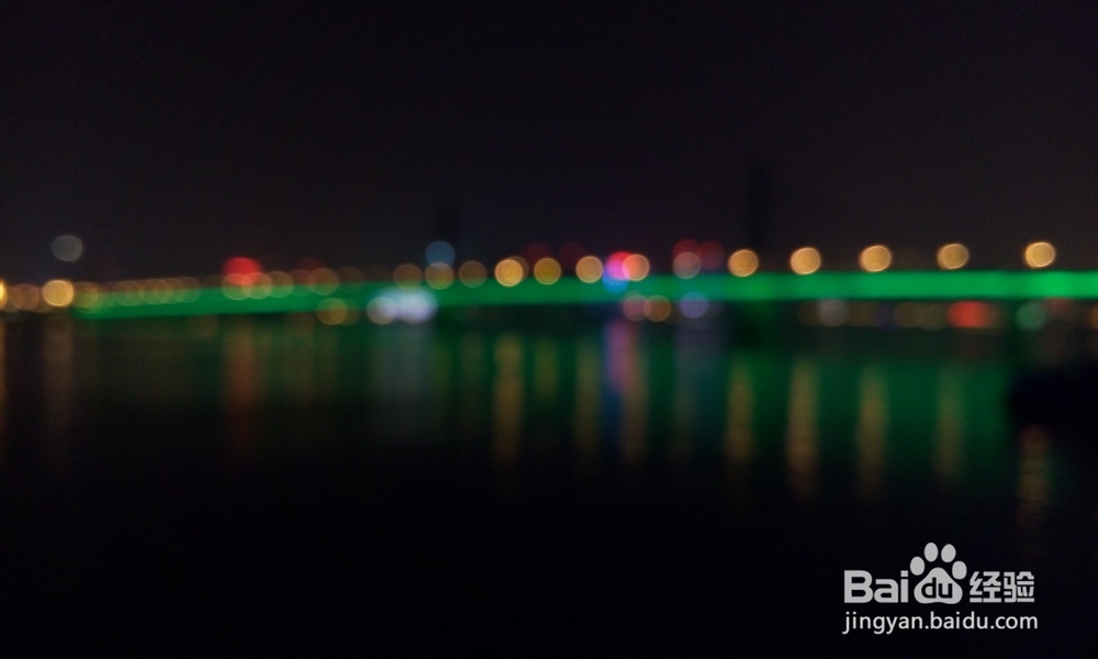 MX4拍照怎么拍出夜景灯光虚化效果
