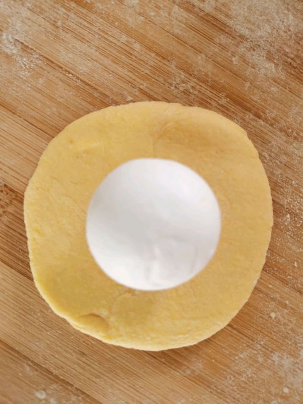 奶味玉米面夹心汤圆小包