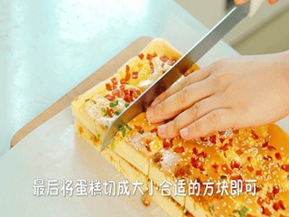 香葱火腿肉松蛋糕怎么做