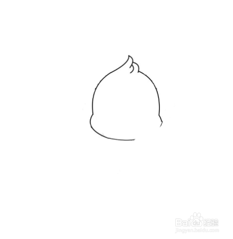 简笔画小伴龙的画法