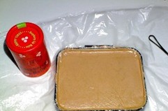 碎粉饼的压制方法