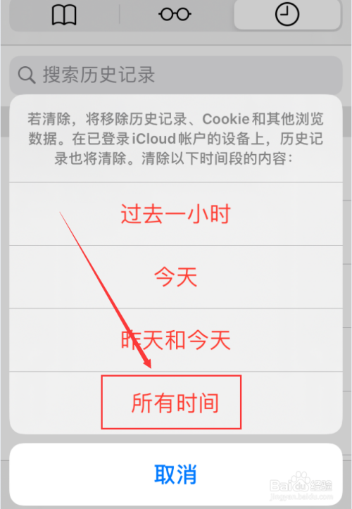 苹果手机safari浏览器怎么清除历史记录和数据
