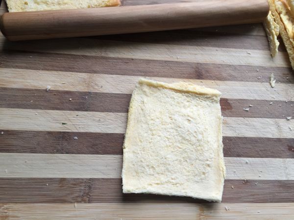 土豆泥火腿吐司卷