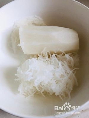养生食补米饭萝卜丝丸子的做法