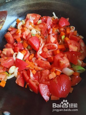 简单的番茄烫饭制作方法