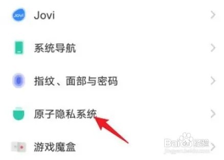 vivos11原子隐私系统在哪里关闭