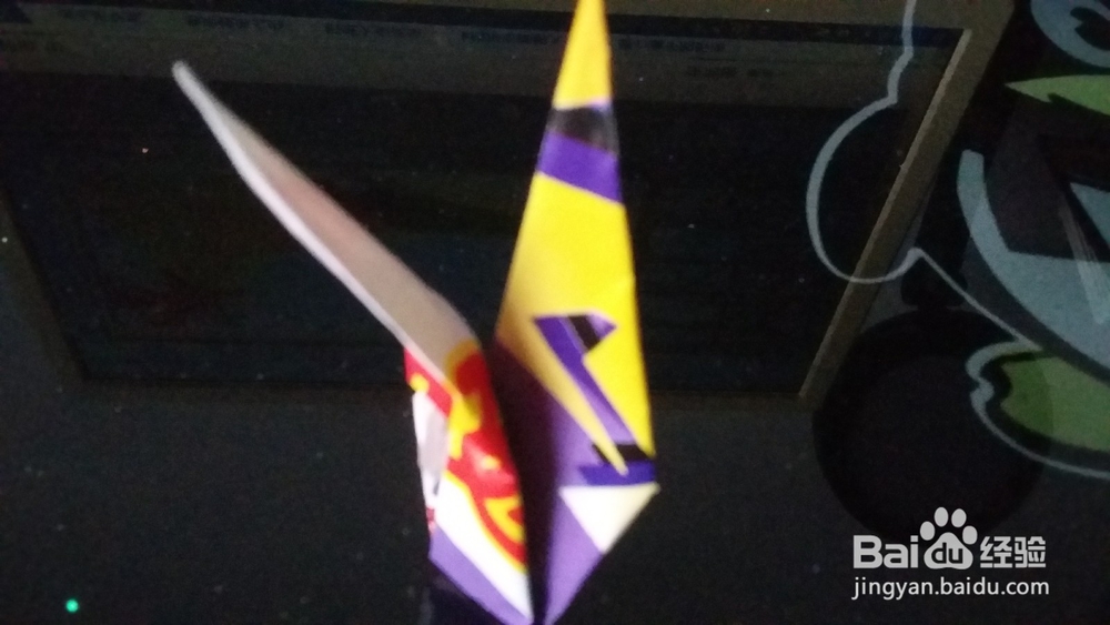 怎么折纸郁金香