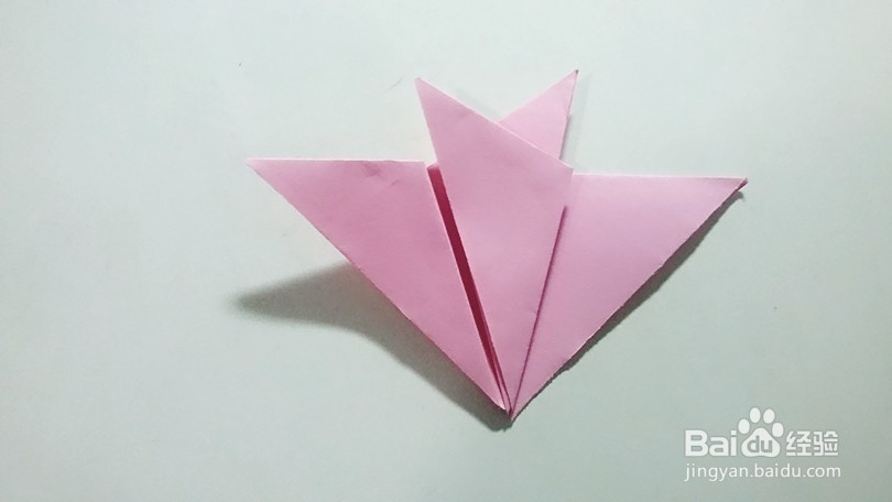 教师节的礼物------如何彩纸折叠一朵康乃馨