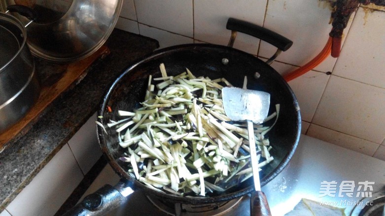 红烧茄丝的做法