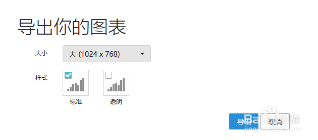 在数据观中如何创建图表