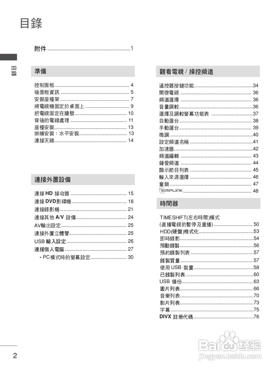 LG 50PB4RT液晶彩电使用说明书:[1]