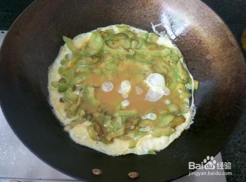 家常苦瓜煎蛋做法