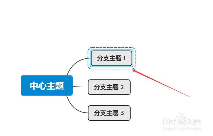 xmind怎么对主题添加上外框