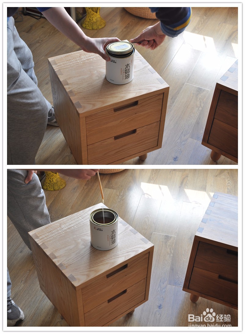 木蜡油实木家具翻新步骤详解