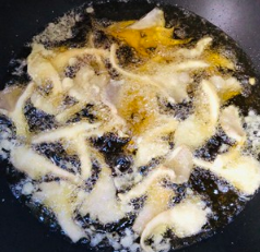 椒盐蘑菇-超好吃的下酒菜