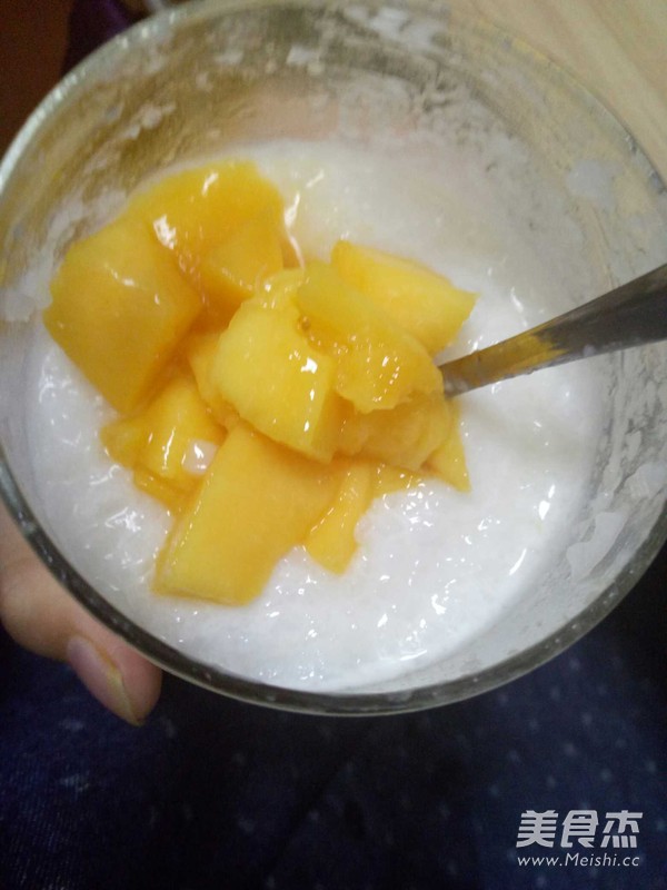 芒果西米露的做法