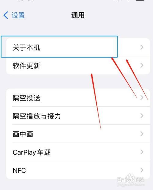 苹果手机如何查看序列号