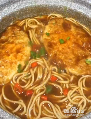 鸡蛋面的做法