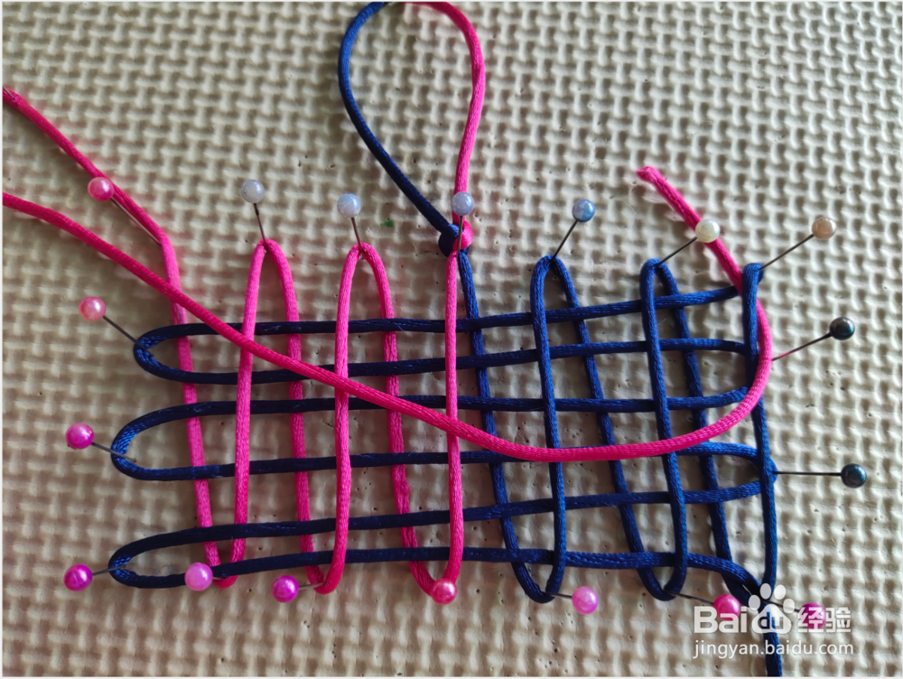 中国结进阶——一字盘长结