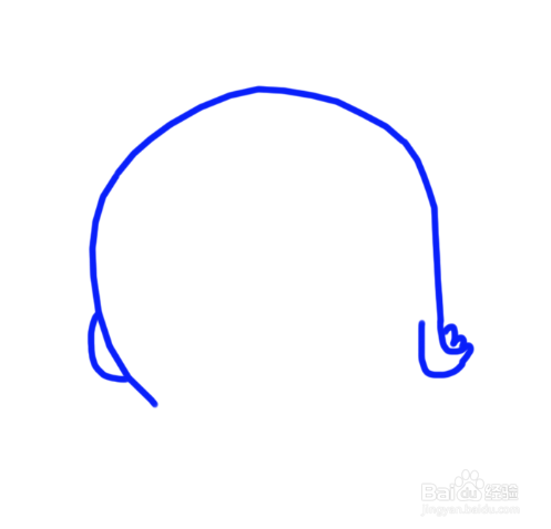 卡通简笔画:小怪兽