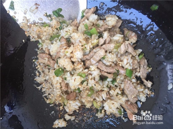 芝麻炒饭家常做法