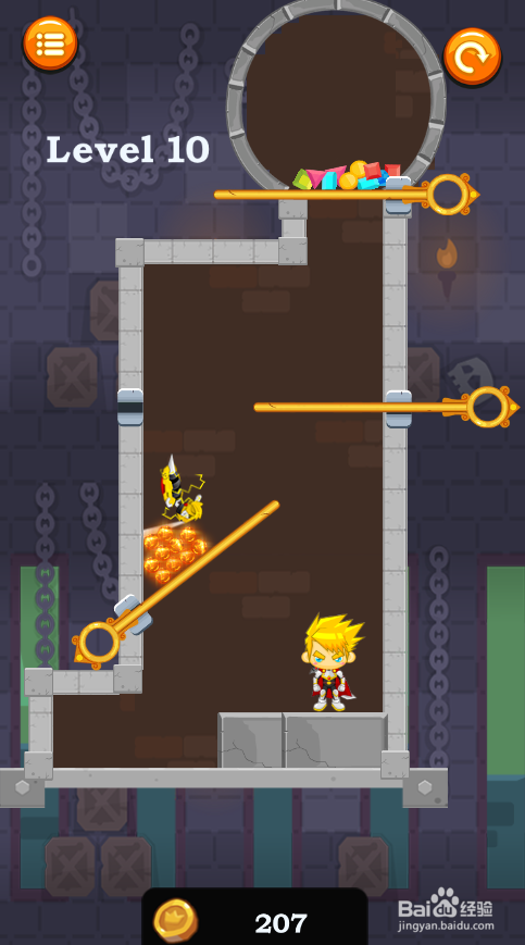 怎样通过Caio Hero Rescue的Level 10？