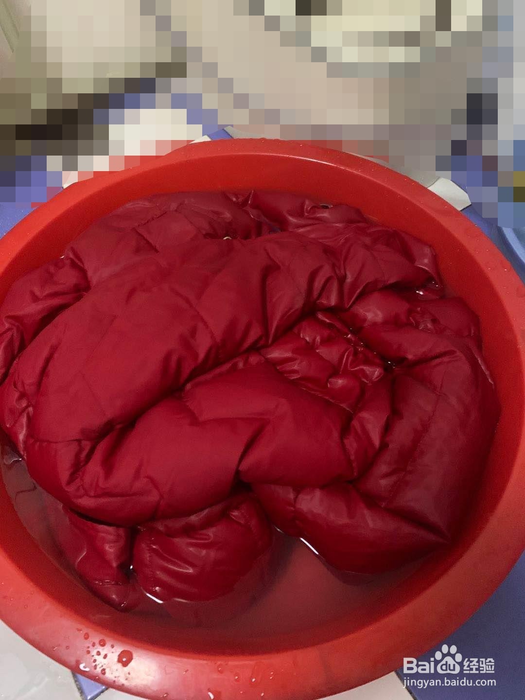 怎么在家洗羽绒服