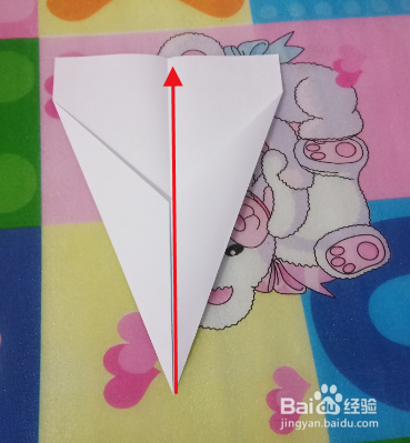 手工折纸之超尖机头纸飞机折法