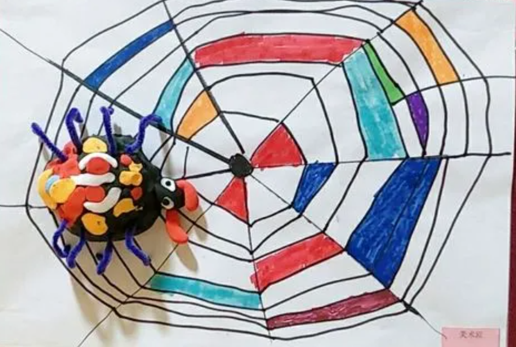 蜘蛛在衣服上结网寓意