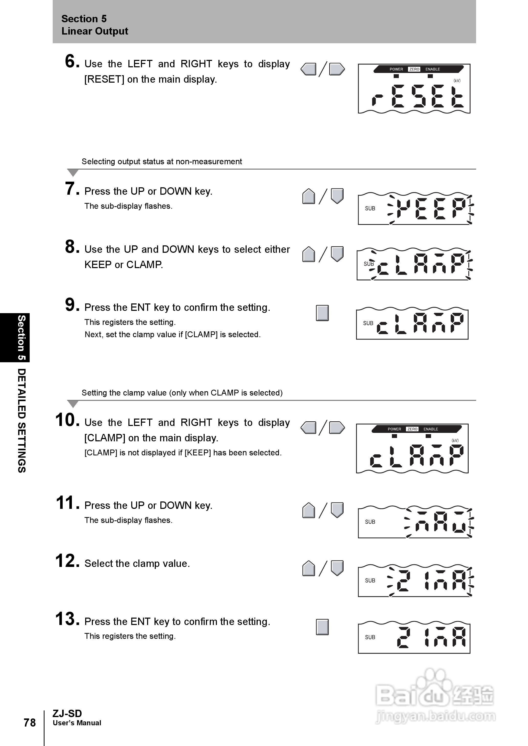 欧姆龙智能静电传感器ZJ-SD用户手册说明书:[10]