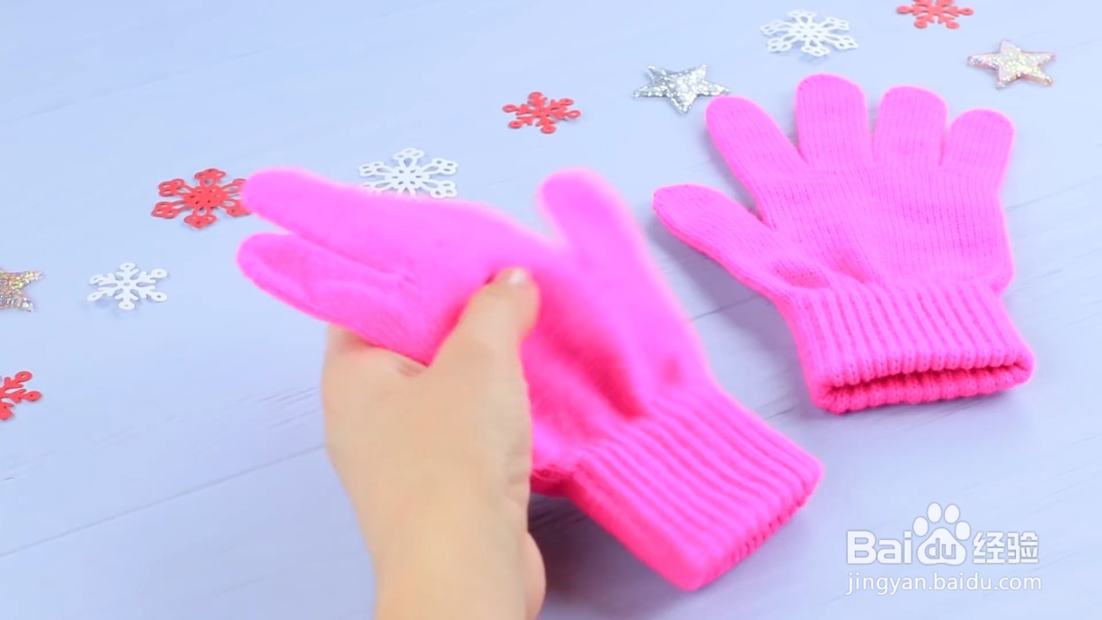 怎样制作方便玩手机的手套？