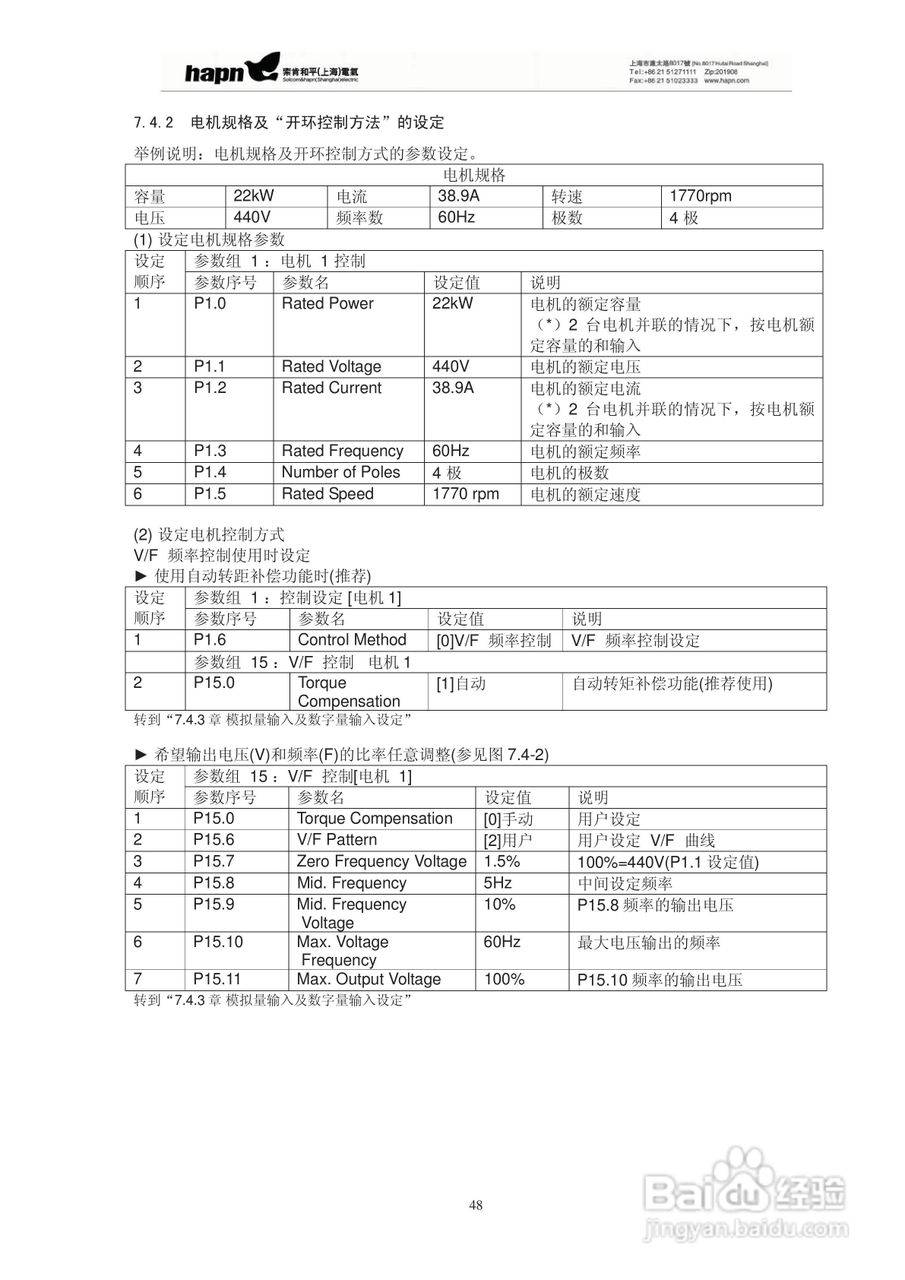 索肯和平HPVFV12560矢量变频器说明书:[5]
