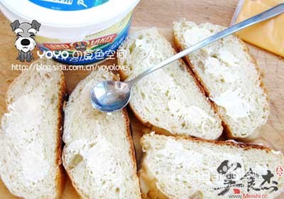 烤面包片的做法