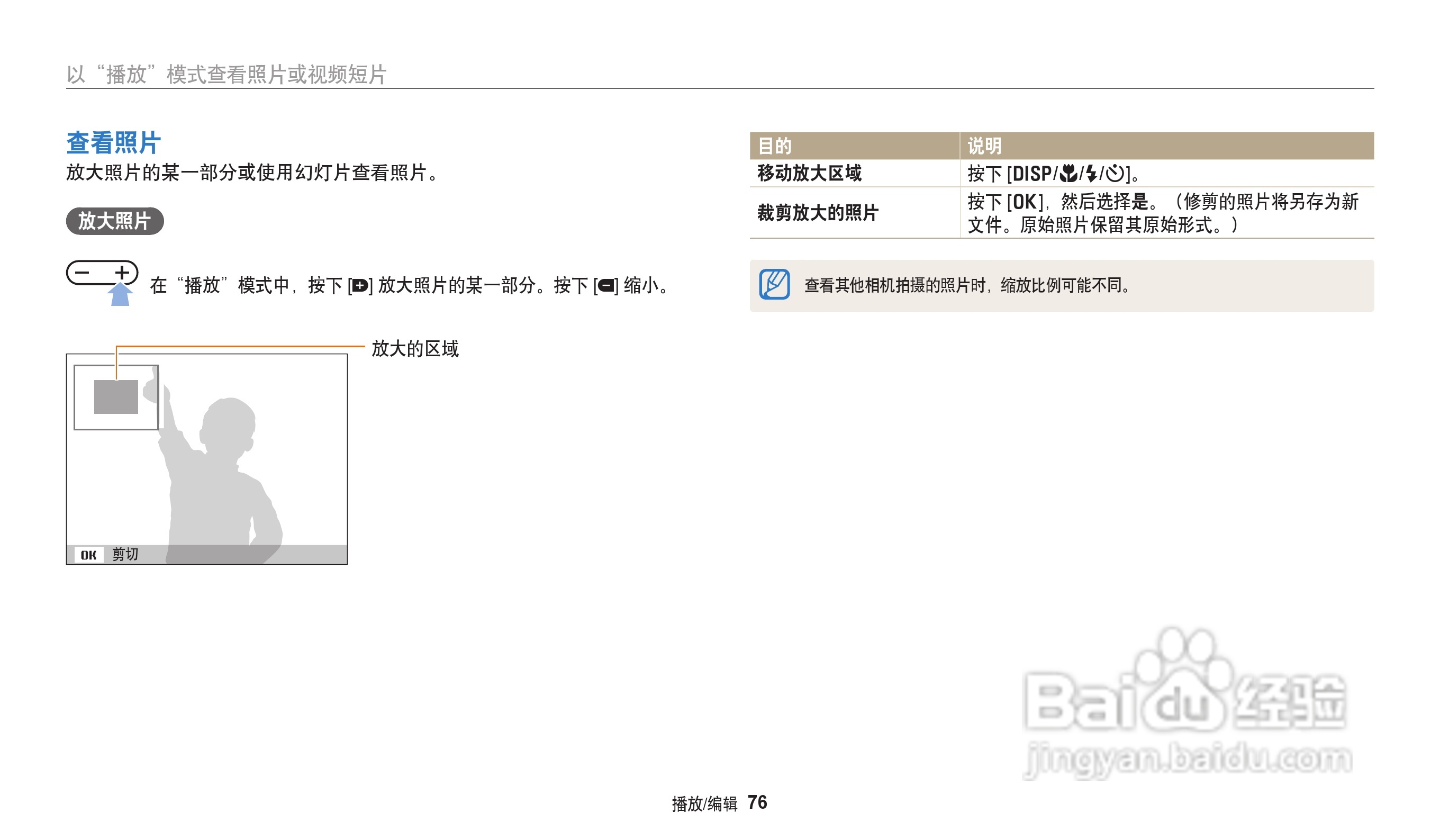 三星ES95数码相机说明书:[8]
