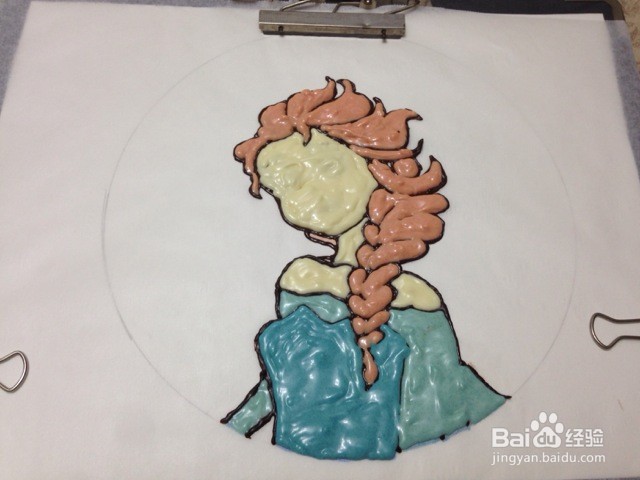 爱莎公主生日蛋糕的做法