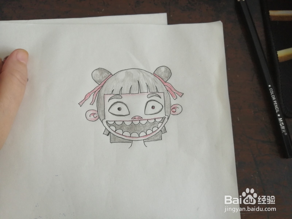 小哪吒的头像怎么画