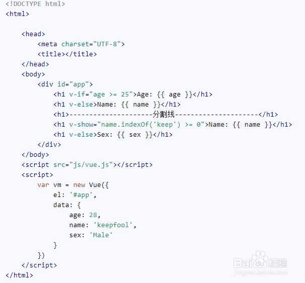 vue.js 常用指令攻略