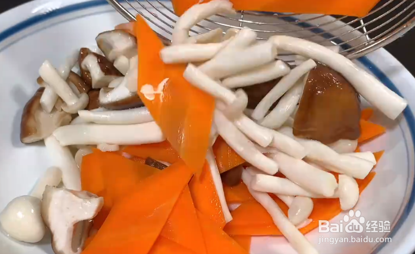 豆腐香菇煲的制作方法