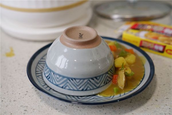 牛肉丸时蔬咖喱饭