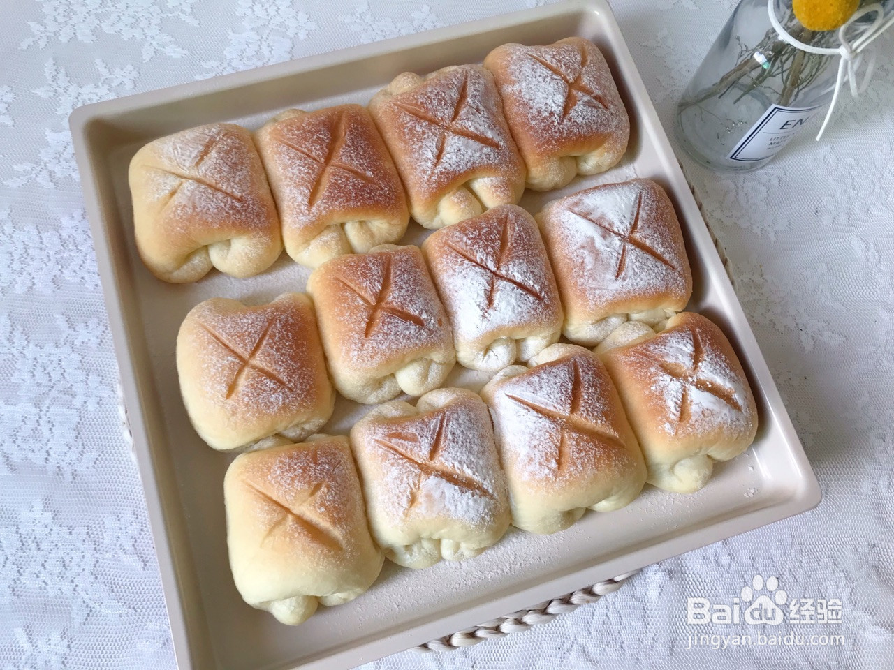 松软牛奶卷的做法