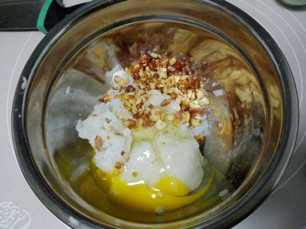 花生肉沫米饭饼