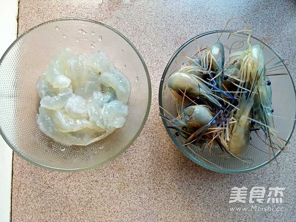 虾仁炒饭的做法