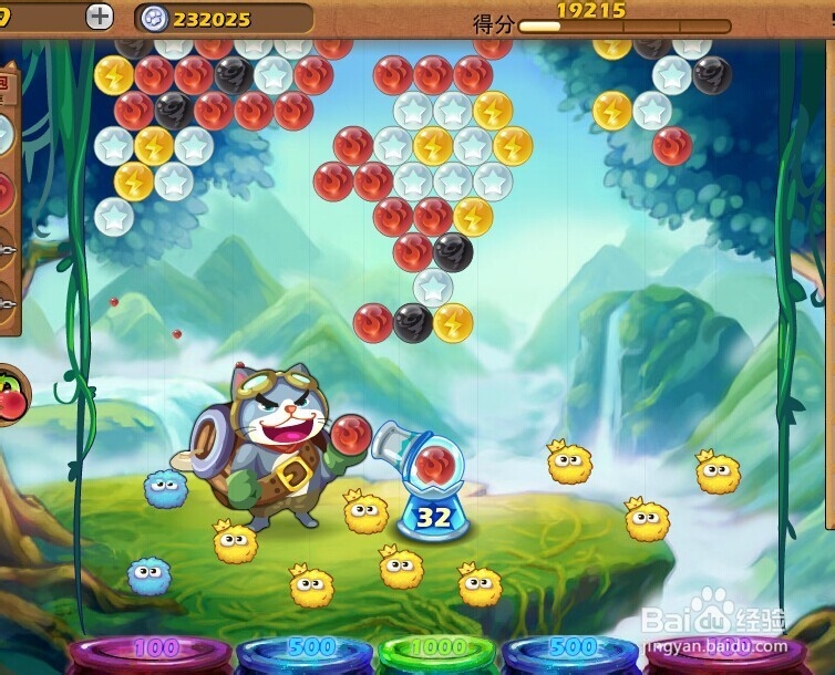 开心泡泡猫攻略第十八关