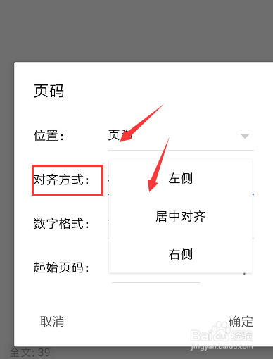 手机WPS文档中怎样添加页码