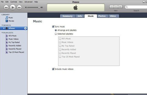 iTunes与iPhone 4同步教程