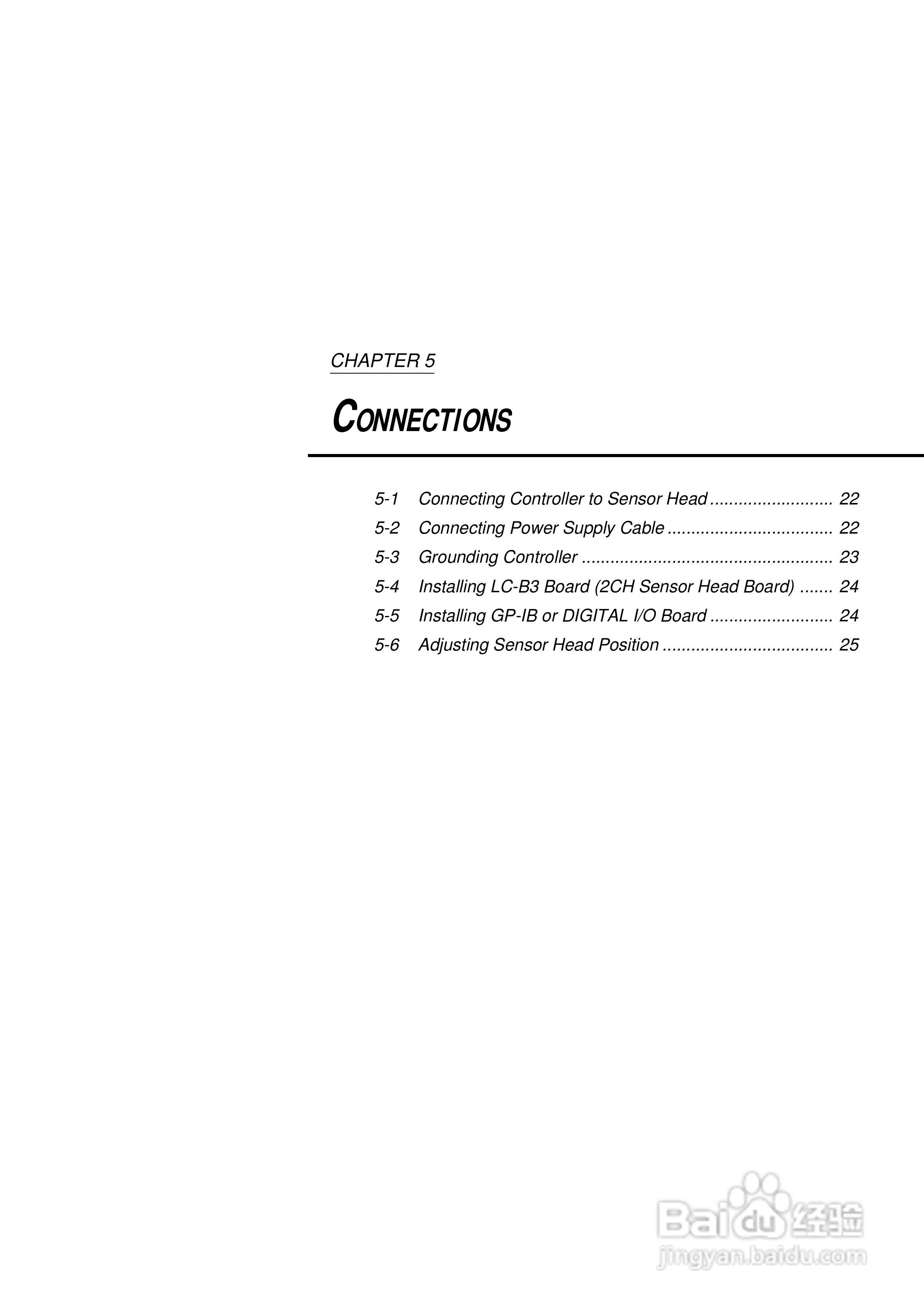 基恩士LC 系列類比感測器控制器说明书:[3]