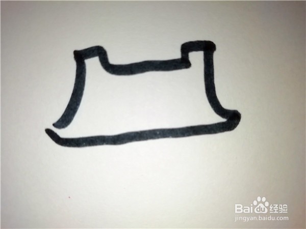 怎么样用简笔画画城门