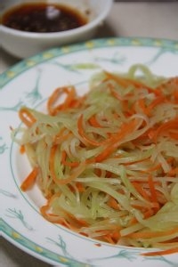 凉拌莴苣丝的做法