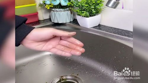 如何自制水槽沥水篮 百度经验