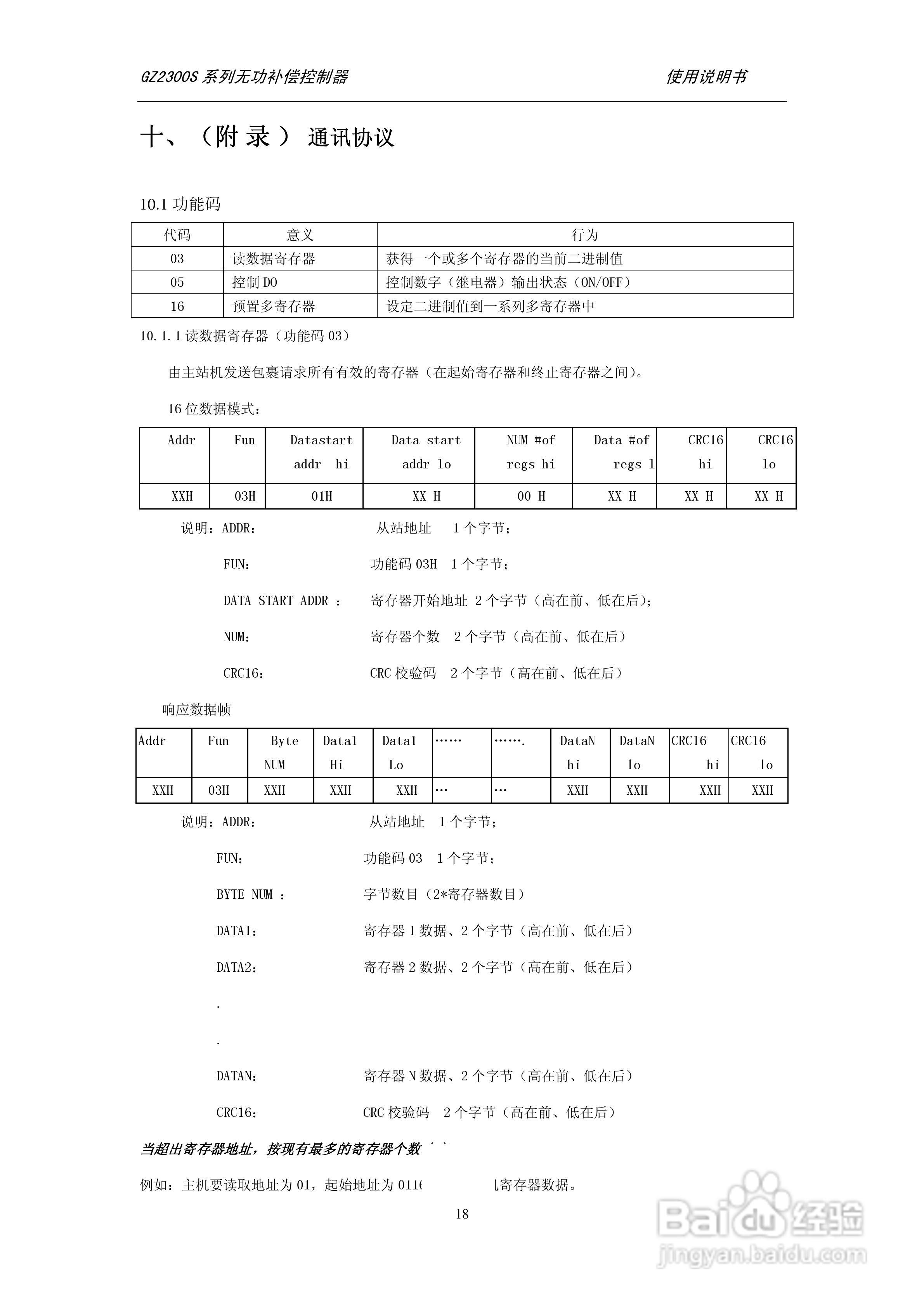 GZ2300S-16无功补偿控制器使用说明书:[2]